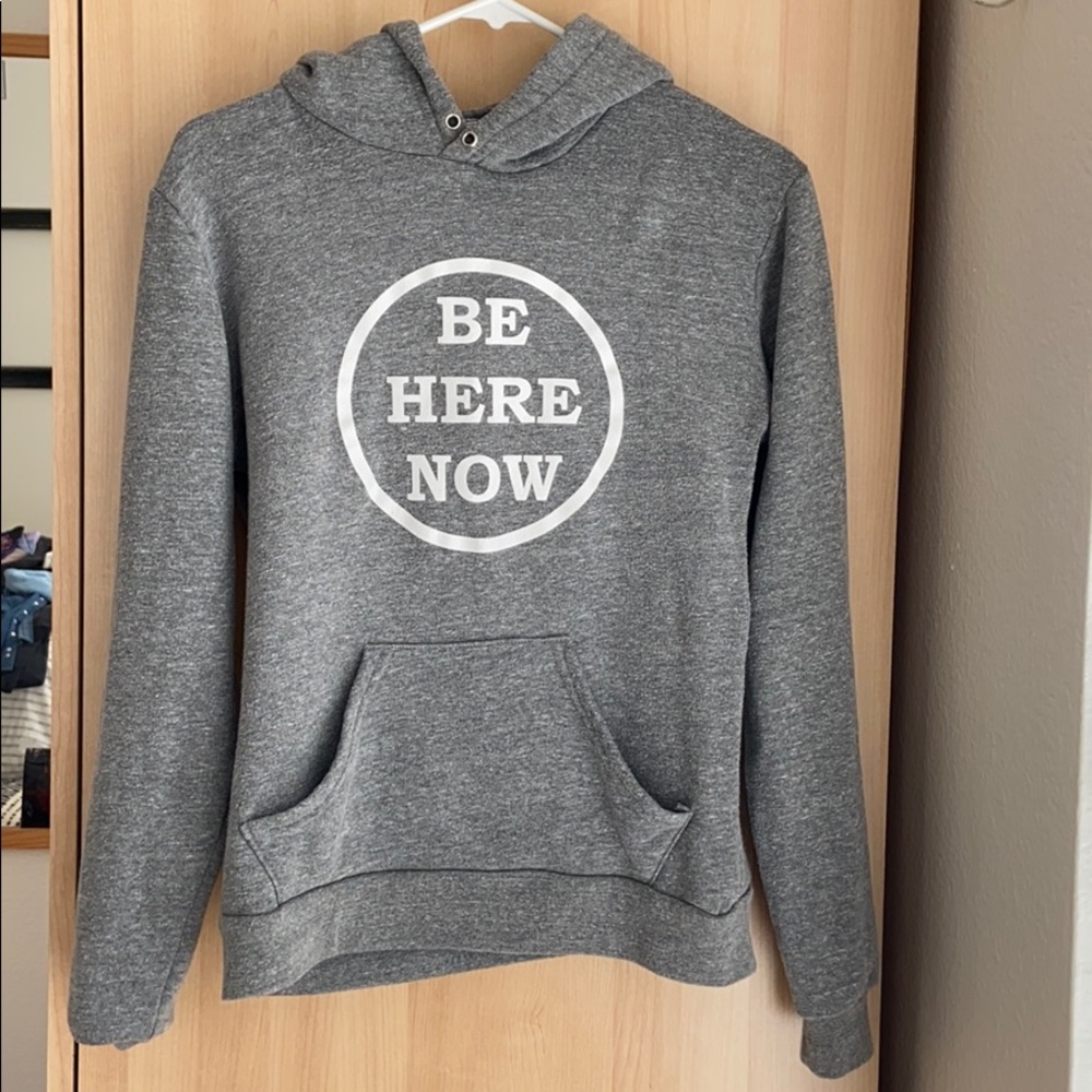 Be Here Now Sunlife Organics hoodie